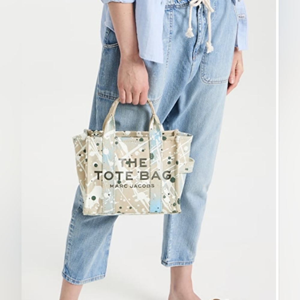 Marc Jacobs Small tote bag Splatter paint color